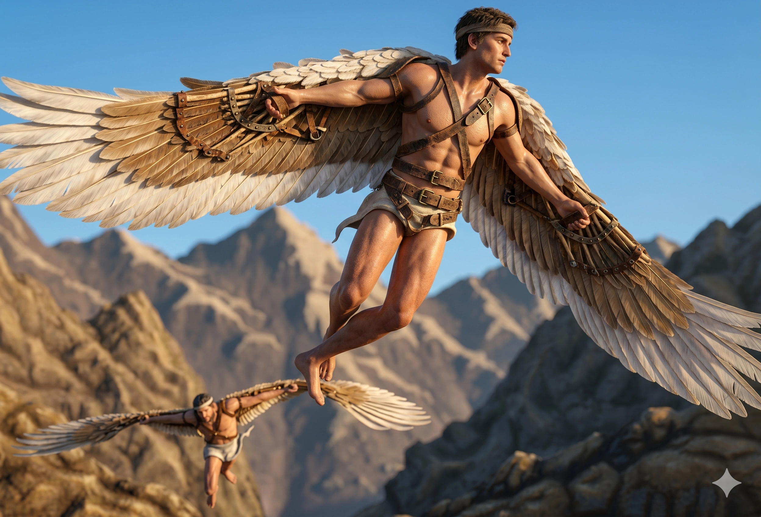 Image of Daedalus and Icarus